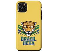 Custodia per iPhone 11 Pro Max Pride BRASIL Selecao Home Cheer Country Flag Spirit Game Day