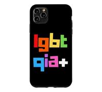 Custodia per iPhone 11 Pro Max Pride LGBTQI Rainbow Fun Cute LGBT Uomini Donne Bambini Ragazzo Ragazza