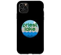 Custodia per iPhone 11 Pro Max Priest Lake Idaho ID Nature Vacation Design
