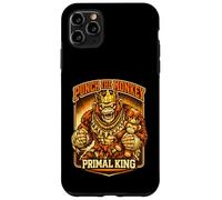 Custodia per iPhone 11 Pro Max Primal King Gorilla Punch The Monkey Ape Crown