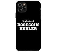 Custodia per iPhone 11 Pro Max Professional Dogecoin HODL Crypto Mining Doge Dank Meme Coin