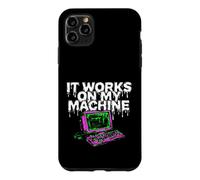 Custodia per iPhone 11 Pro Max Programmer Coder It Works On My Machine