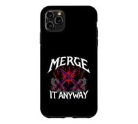 Custodia per iPhone 11 Pro Max Programmer Humor Merge It Anyway Developer