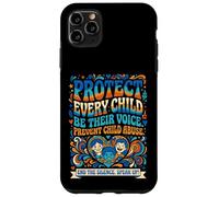 Custodia per iPhone 11 Pro Max Proteggi ogni bambino sia la loro voce Prevenzione degli abusi sui minori