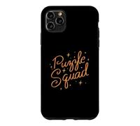 Custodia per iPhone 11 Pro Max Puzzle Squad Jigsaw Hobby Puzzling