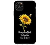 Custodia per iPhone 11 Pro Max Quando non riesci a trovare il sole essere il girasole del sole