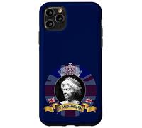 Custodia per iPhone 11 Pro Max Queen Elizabeth ritratto memoriam 1926-2022 VIP royal