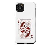 Custodia per iPhone 11 Pro Max Queen Hearts Orgoglio Lesbico | Romance Gothic LGBTQ