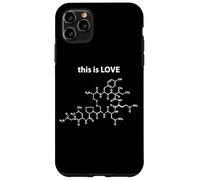 Custodia per iPhone 11 Pro Max Questa è la chimica della molecola del neurotrasmettitore dell'ossitocina dell'amore
