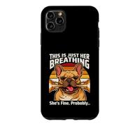 Custodia per iPhone 11 Pro Max Questo è solo il suo respiro probabilmente sta bene