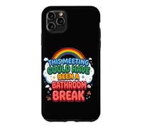 Custodia per iPhone 11 Pro Max Questo incontro avrebbe potuto essere una pausa bagno