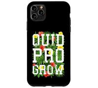 Custodia per iPhone 11 Pro Max Quid Pro Grow Gardener - Fiori da giardino primaverili con testo floreale