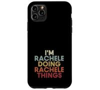 Custodia per iPhone 11 Pro Max Rachele Name Rachele Personalized Name First Given