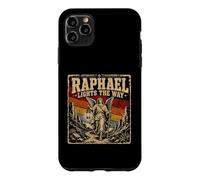 Custodia per iPhone 11 Pro Max Raffaello illumina la via dell'angelo angelo custode