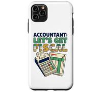 Custodia per iPhone 11 Pro Max Ragioniere Let's Get Fiscal Funny CPA Tax Pun Design