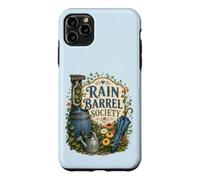 Custodia per iPhone 11 Pro Max Rain Barrel Society Cottagecore Garden