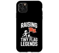 Custodia per iPhone 11 Pro Max Raising Tiny Flag Legends - Pallone da calcio giovanile
