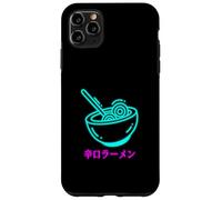 Custodia per iPhone 11 Pro Max Ramen Destiny Anime Giapponese Semplice Giapponese Kawaii Artstyle
