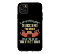 Custodia per iPhone 11 Pro Max RAY Personalized Name Shirt RAY First Name
