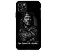Custodia per iPhone 11 Pro Max Re Riccardo Il Re Crociato Medievale Cuor di Leone