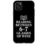 Custodia per iPhone 11 Pro Max Read Between the Wines 6 7 Reading 6-7 Just One More Chapter