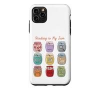 Custodia per iPhone 11 Pro Max Reading is My Jam Bookworm Generi letterari Vasetti