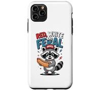 Custodia per iPhone 11 Pro Max Red White And Feral