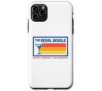 Custodia per iPhone 11 Pro Max Regal Beagle Cocktail Lounge Three's Company Chromatic 80s