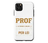 Custodia per iPhone 11 Pro Max Regalo professore prof professoressa fine anno divertente