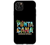 Custodia per iPhone 11 Pro Max Regalo turistico di Punta Cana City Name Travel Souvenir