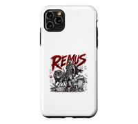 Custodia per iPhone 11 Pro Max Remus Guerriero Con Lupo Duo Fratres Una Urbs