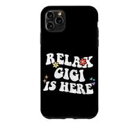 Custodia per iPhone 11 Pro Max Retro Groovy Relax GIGI Is Here Funny Mother's Day Nome
