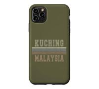 Custodia per iPhone 11 Pro Max Retro Kuching Malesia