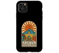 Custodia per iPhone 11 Pro Max Retro Psychedelic Antigua Guatemala Travel Poster