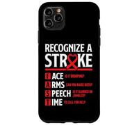 Custodia per iPhone 11 Pro Max Riconosci la consapevolezza dell'ictus dei sopravvissuti al guerriero veloce dell'ictus
