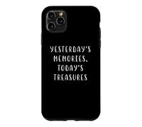 Custodia per iPhone 11 Pro Max Ricordi di ieri Tesori di oggi Dichiarazione nostalgica
