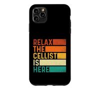 Custodia per iPhone 11 Pro Max Rilassati Il violoncellista è qui - Insegnante di musica per violoncello orchestra