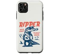 Custodia per iPhone 11 Pro Max Ripper Crocodile Surfer Australia GoldCoast