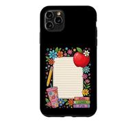 Custodia per iPhone 11 Pro Max Ritorno a scuola Leggi Impara Divertente Educazione Grafica