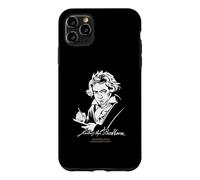 Custodia per iPhone 11 Pro Max Ritratto e firma di Ludwig van Beethoven