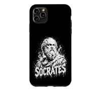 Custodia per iPhone 11 Pro Max Ritratto filosofo greco antico Socrate