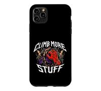Custodia per iPhone 11 Pro Max Rock Climber Bouldering CLIMB MORE STUFF