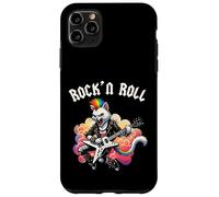 Custodia per iPhone 11 Pro Max Rock'n Roll Boys Cat Rockstar, Punk Goth Band, Kids Boys