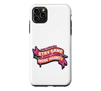Custodia per iPhone 11 Pro Max Rocky Horror Show Stay Sane Inside Insanity Columbia Citazione