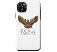 Custodia per iPhone 11 Pro Max Roma antica - Aquila Legionaria Steampunk - Roma Aeterna Est