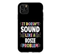 Custodia per iPhone 11 Pro Max ROSIE Personalized Women's Gift Custom ROSIE