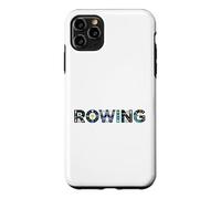 Custodia per iPhone 11 Pro Max Rowing Life Team Women Men Crew Racing Graphic Regatta