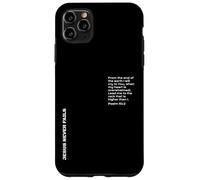 Custodia per iPhone 11 Pro Max Salmo 61:2, Cercate Dio, Cristiano