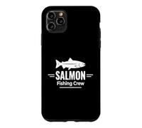Custodia per iPhone 11 Pro Max Salmon Fishing Crew River Hunter
