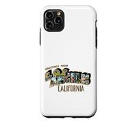 Custodia per iPhone 11 Pro Max Saluti vintage da Los Angeles California